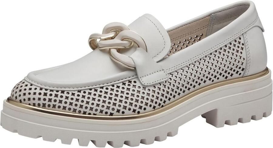 Comfortabele Dames Instappers met Witte Details