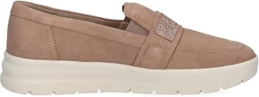 Slip-on Schoen voor Dames Zand Suède - Foto 1