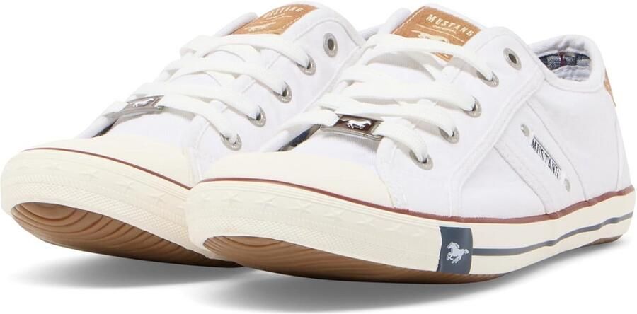 Dames Low-Top Sneakers met Veters Comfortabele Canvas Schoen