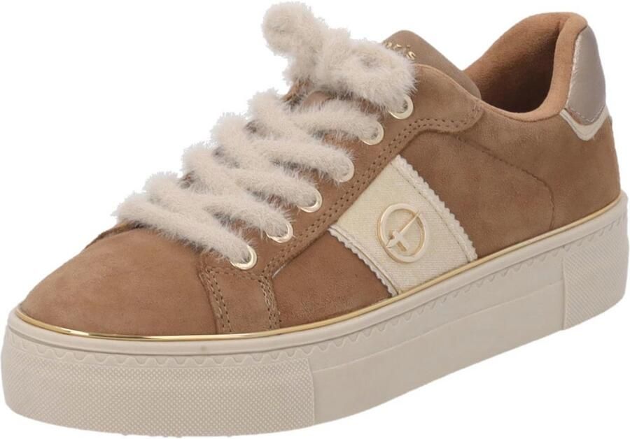 Dames Lowcut Sneakers met Sportieve Chic en Comfortabele Zolen