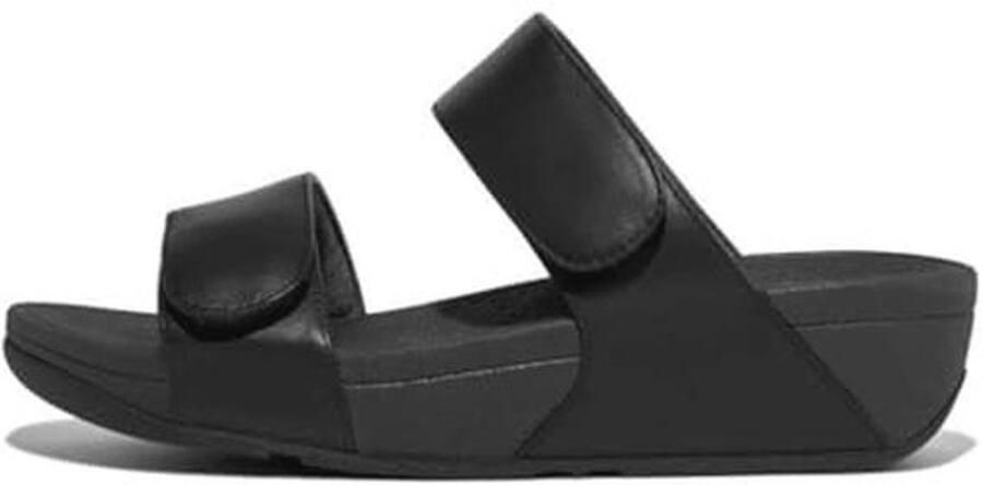 Dames Luxe Aansluitbare Leren Slides Sandalen