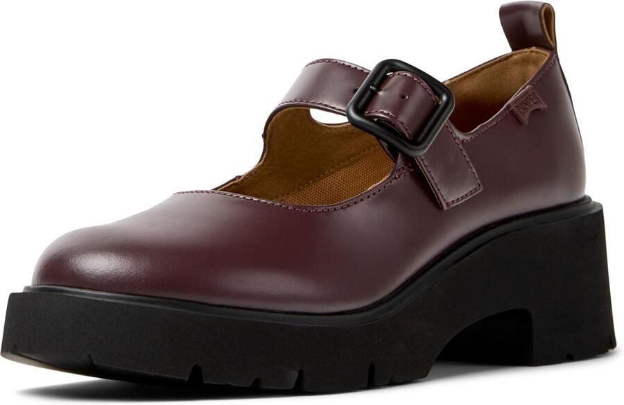 Dames Mary Jane Schoen met Dikke Plateauzool Comfortabel en Stijlvol