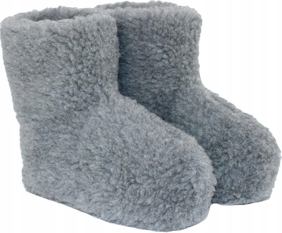 Dames Merino Wol Pantoffels Grafit