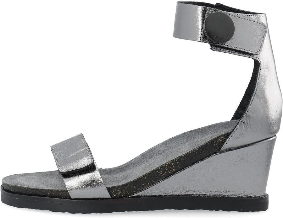 Metallic Wedge Sandalen Dames Stijlvol & Comfortabel