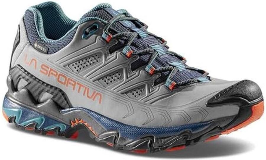 Dames Mid-Cut Wandelschoenen Grijs Blauw