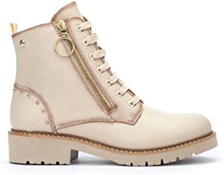 Dames Mid Kalf Combat Boots met Lichte Zool en Comfortabele Binnenzool