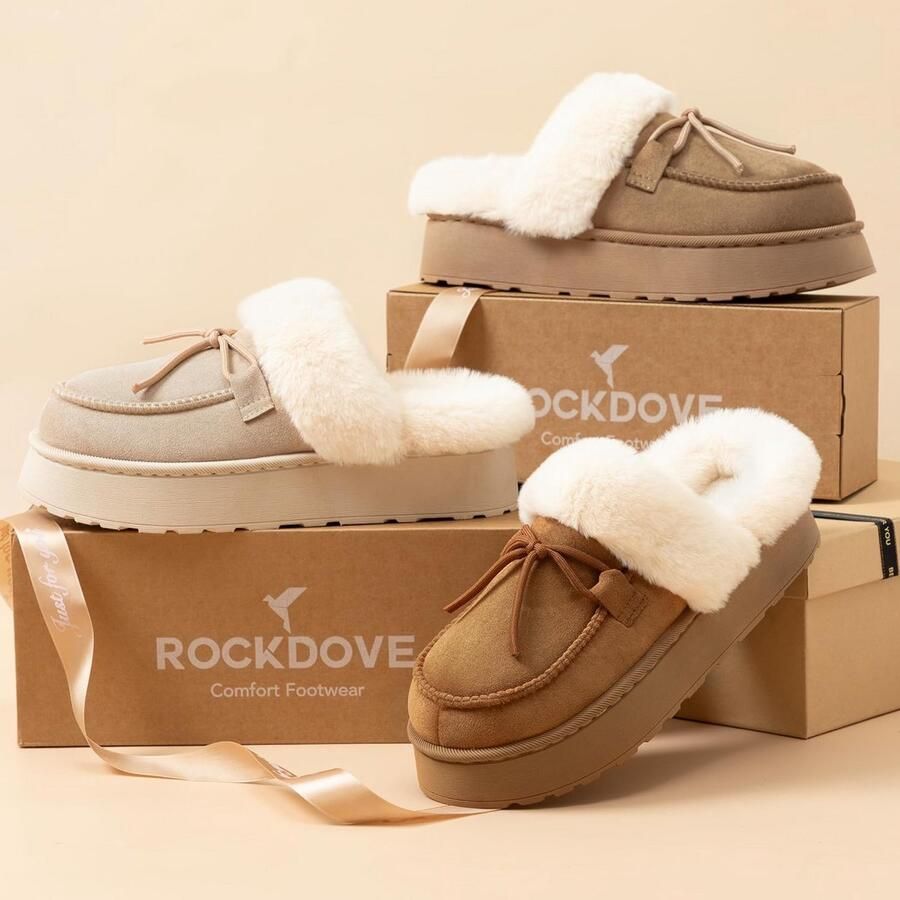 Dames Mocassin Pantoffels met Memory Foam en Duurzame Buitenzool