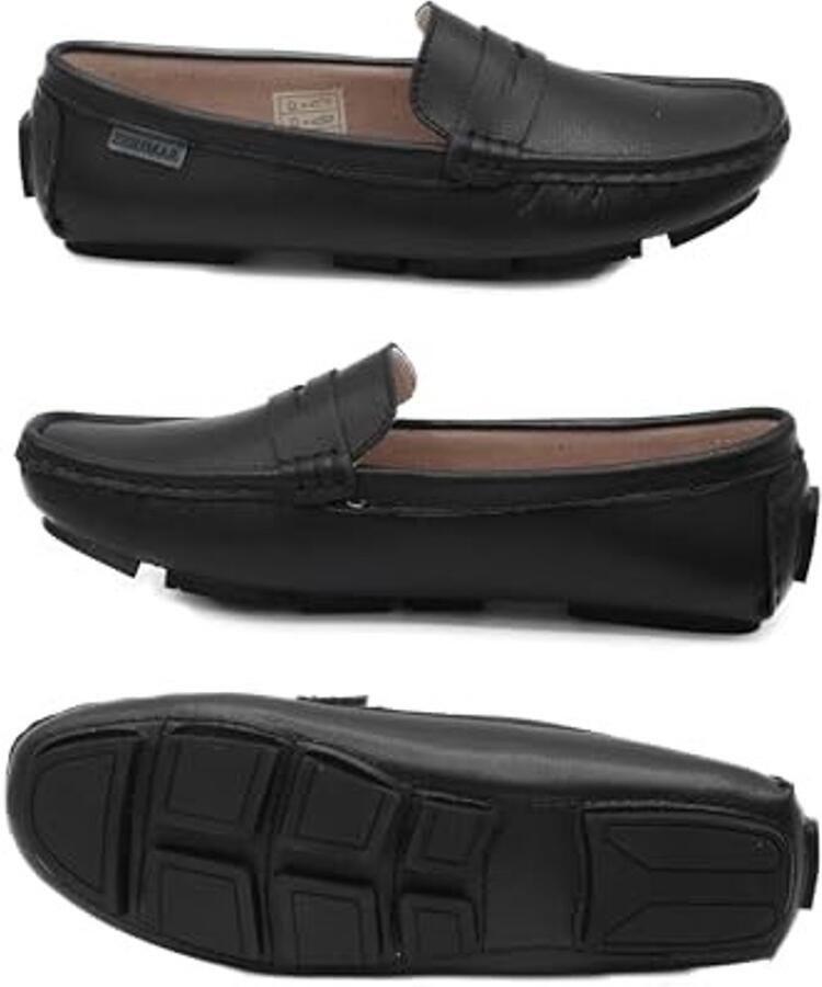 Dames Mocassins Zwart - Foto 1