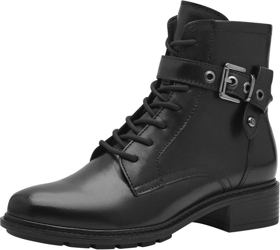 Dames Mode Laarzen met TOUCH-IT Comfort Leer en Suède Mix