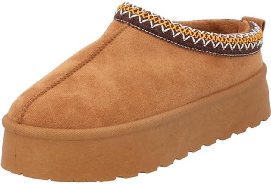Dames Muilen Gevoerde Winter Slippers voor Comfortabel Gebruik