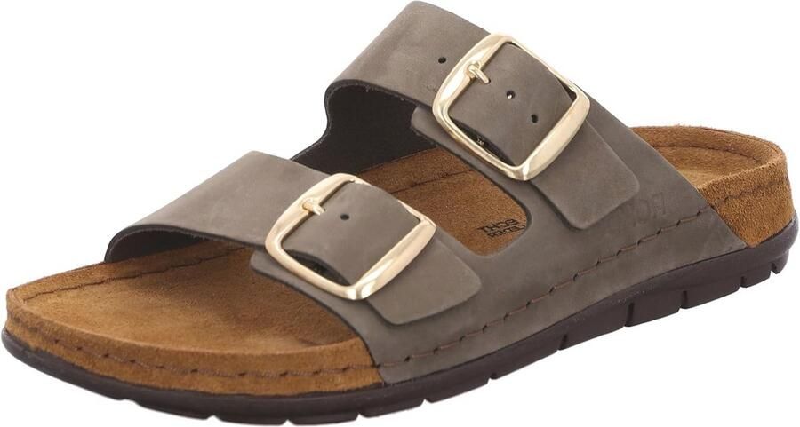 Dames Muilen met Geheugenvoetbed en Verstelbare Gespen