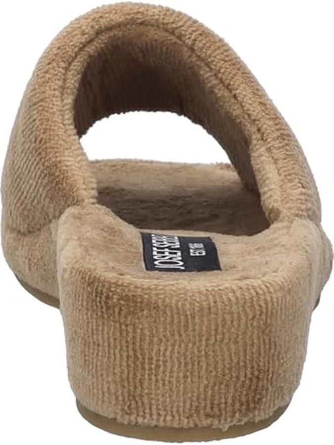 Dames Muilen Zacht Terrystof Beige