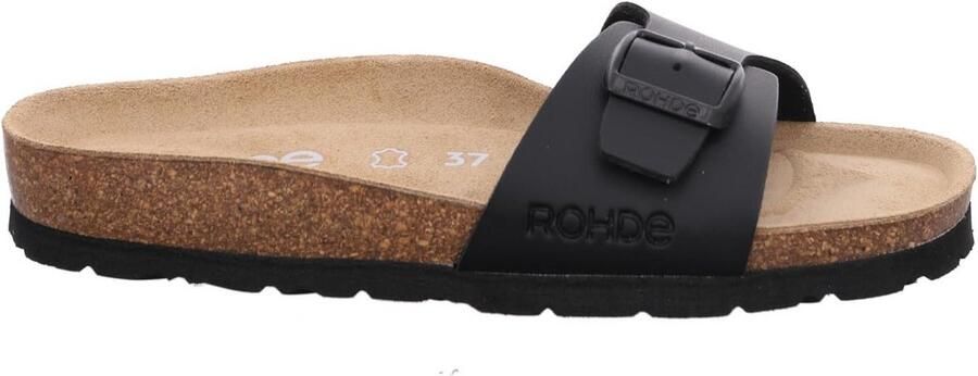 Hoge Muilezels voor Dames met Leer Voetbed en Verstelbare Gesp