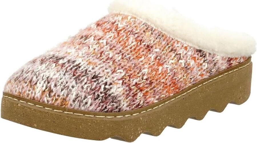 Dames Muilezels met Plateauzool en Warme Voering