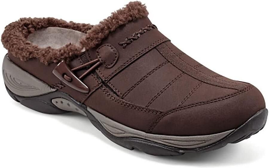 Dames Muiltjes met Warme Binnenkant en Stijlvol Schakeldetail