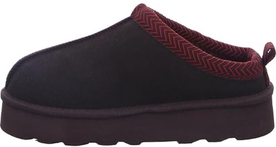 Dames Mule Schoenen Donkerbruin - Foto 1