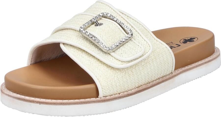 Rieker Slippers zomerschoen strand schoen met praktische klittenband