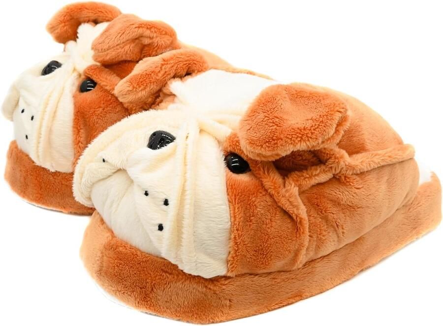 nieuwigheid dier pluche pantoffels winter indoor huis schuurslippers voor en nen