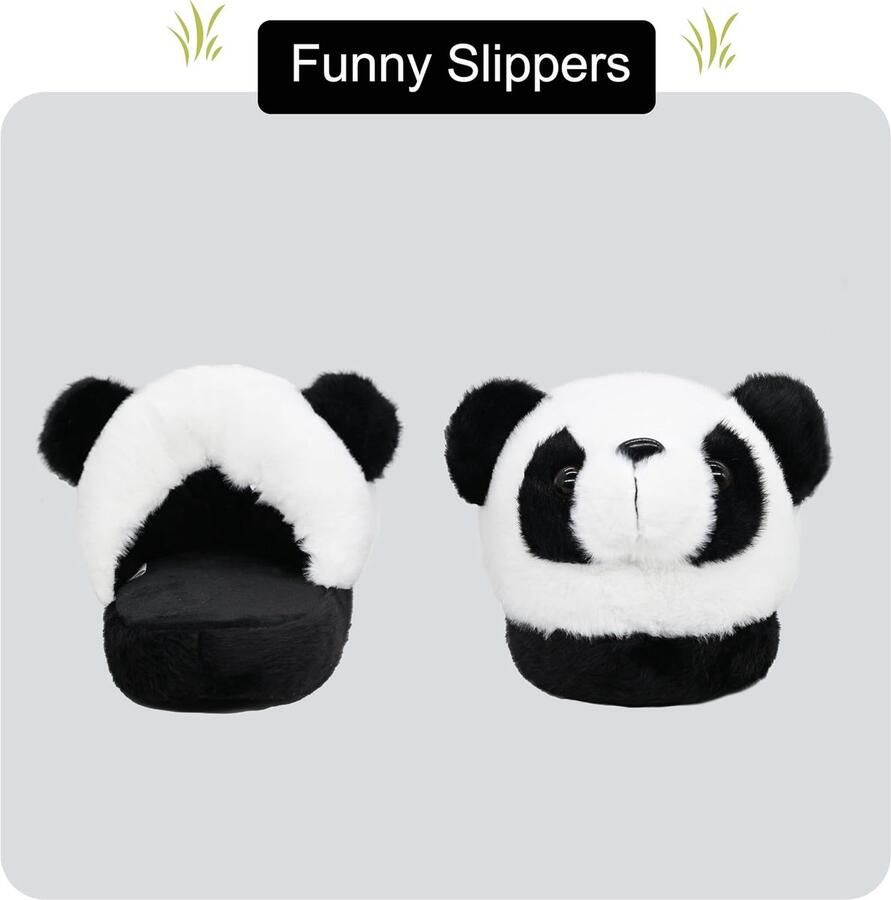 nieuwigheid dier pluche pantoffels winter indoor huis schuurslippers voor en nen
