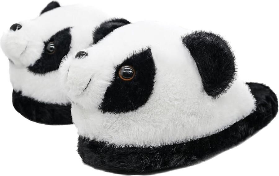 Dames Novelty Dier Plush Slippers Winter Binnen Slippers voor Huis