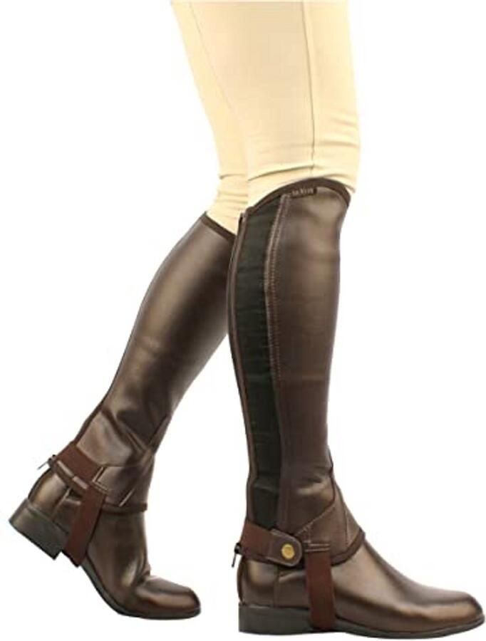 Dames Onderhoud Chaps Laarsjes Zwart