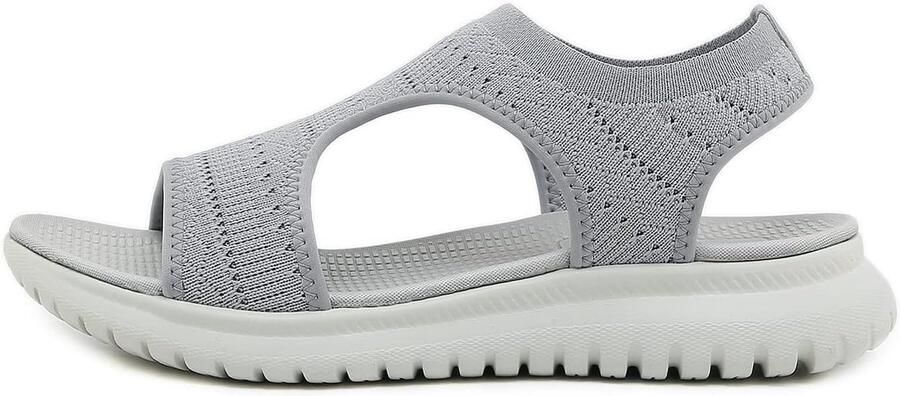 Dames orthopedische sandalen 35-42 grijs comfortabel ideaal voor de zomer ShopVlot