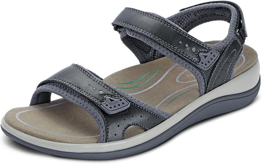 Dames Orthopedische Verstelbare Sandalen van Leer