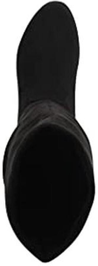 Dames Overknee Laarzen in Suède Look