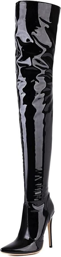 Dames Overknee Laarzen Zonder Hak