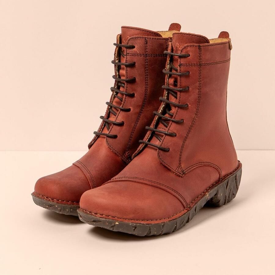 Dames Oxford Laarzen Comfortabel en Natuurlijk Materiaal