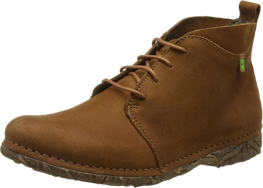 Dames Oxfords Leren Veterschoenen Comfortabel Zwart Bruin