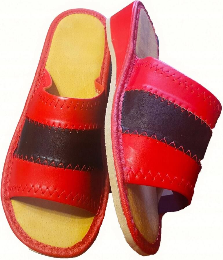Dames Pantoffels 100% Leer Comfortabel & Licht