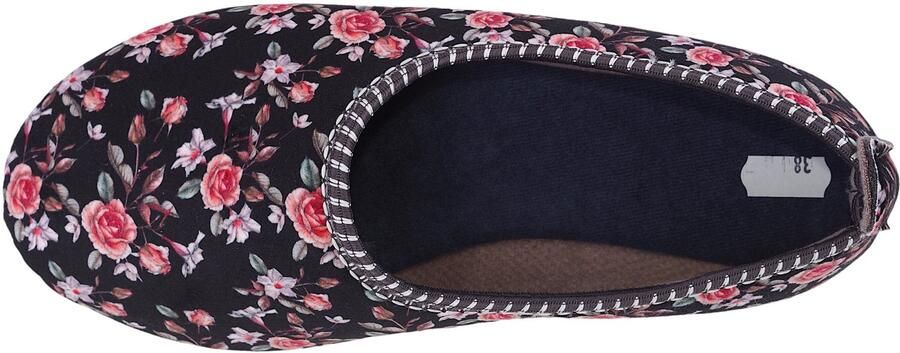 Dames pantoffels ballerina's met dikke zool