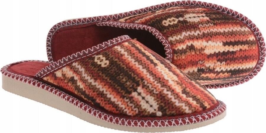 Dames Pantoffels Bruin Comfortabele Polish