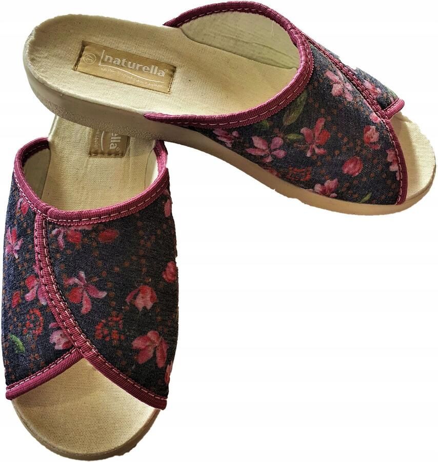 Dames Pantoffels Comfortabel & Stijlvol Profiel & Bloemenprint