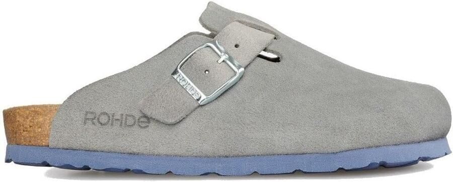 Dames Pantoffels Comfortabele Slippers Binnenhuis Gebruik Flexibele Kurk Zool Grijs