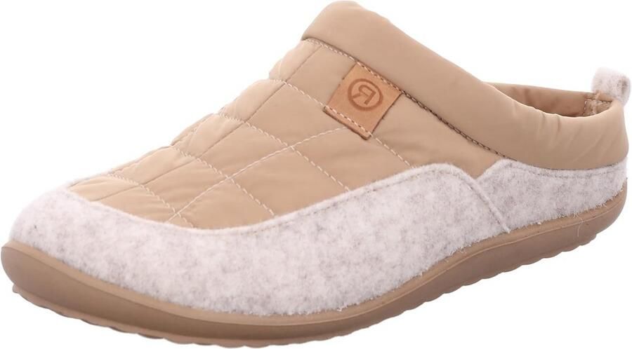 Dames Pantoffels Groen Olijf Oranje Beige Normale Breedte