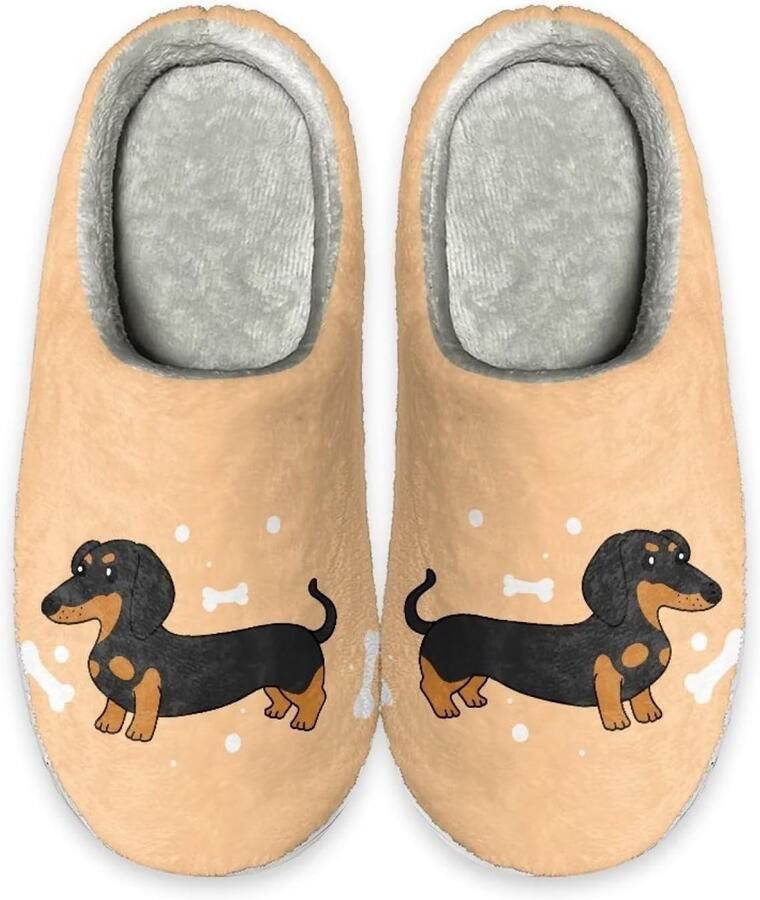 Dames Pantoffels Huisslippers Warme Slippers Binnen Comfort Zacht Flanel Materiaal 6 Maten