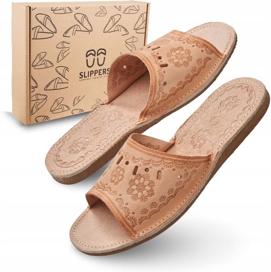Dames Pantoffels Leer Comfortabel & Duurzaam