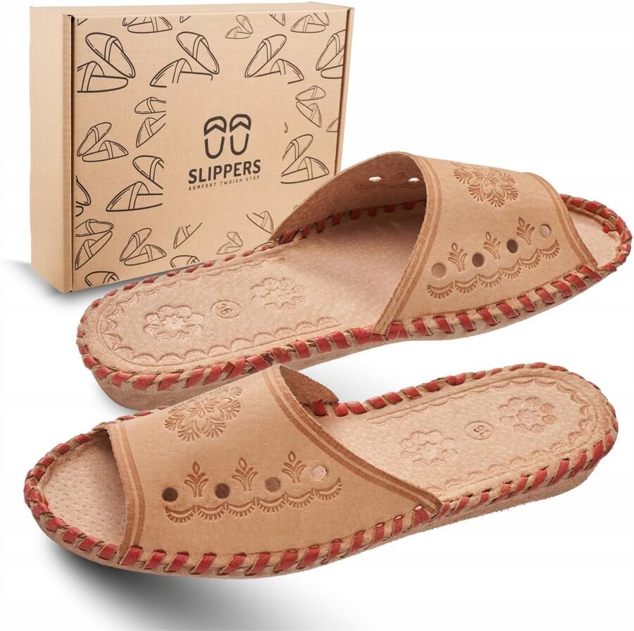 Dames Pantoffels Leer Comfortabel & Duurzaam
