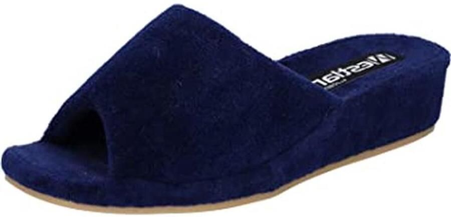 Dames Pantoffels Marseille Rood Comfortabele Instap Schoenen