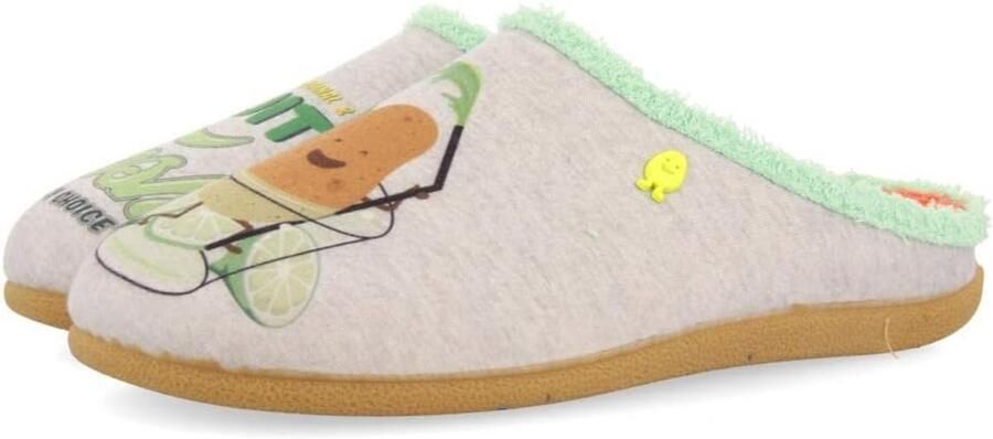 Dames Pantoffels met Badstof en Uitneembaar Voetbed Comfortabel & Duurzaam