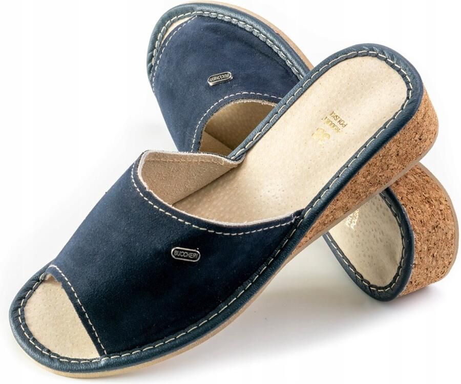 Maximus Damespantoffels Navy Comfort & Kwaliteit