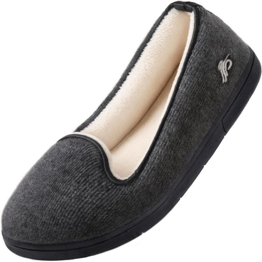 Dames Pantoffels met Memory Foam en Antislip Zool