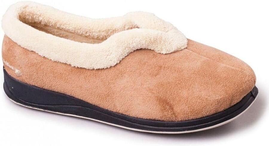 Dames Pantoffels met Traagschuim Brede Pasvorm EE Comfortabele Instapslippers