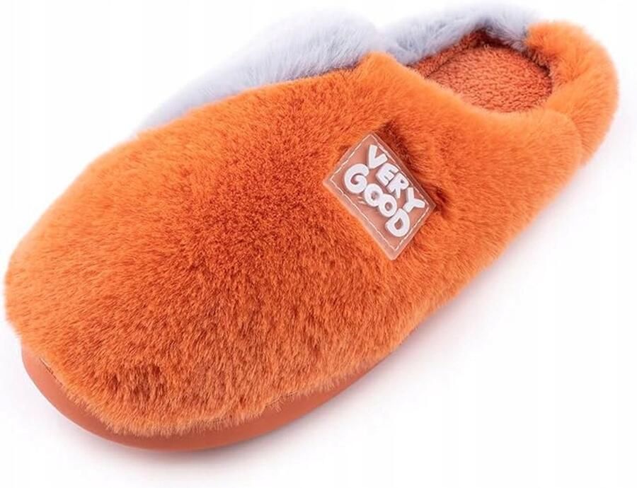 Dames Pantoffels Oranje Comfortabel & Antislip