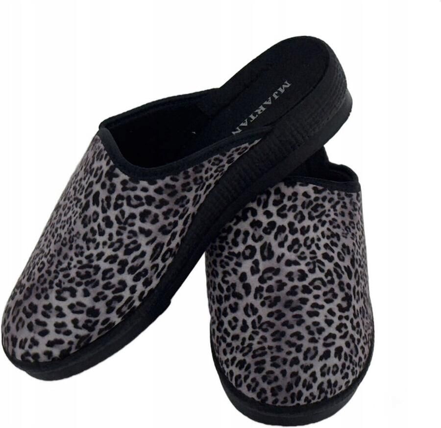 Dames Pantoffels Panterprint Comfortabel & Stijlvol