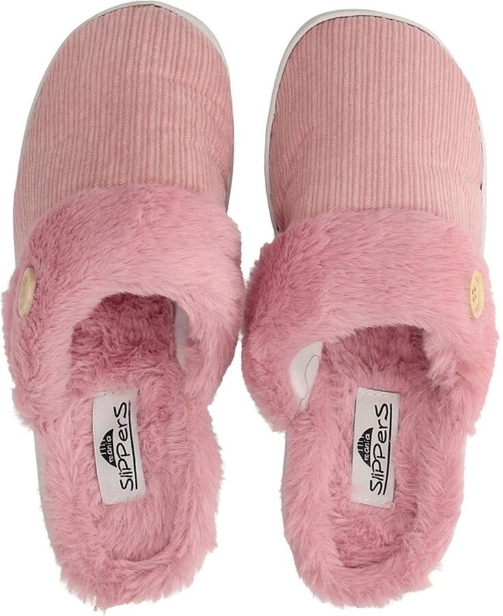 Dames Pantoffels Roze Warm & Comfortabel