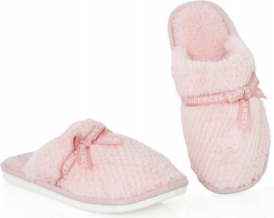 Dames Pantoffels Roze Warm & Comfortabel