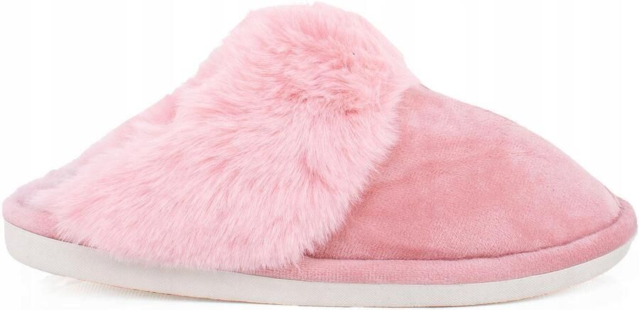 Dames Pantoffels Roze Warm Gevoerd